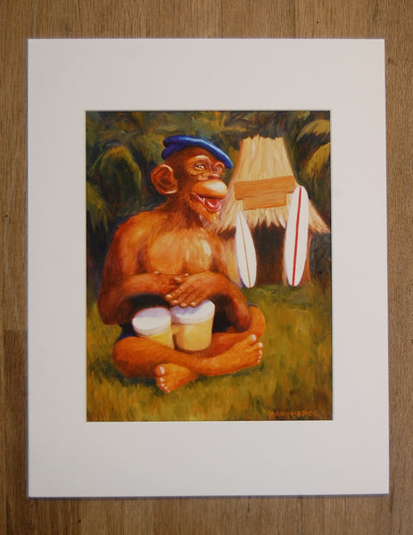 Bongo Monkey Print