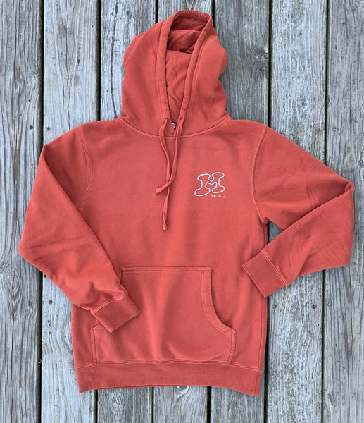 Peace Surf Pigment Dyed Hoodie