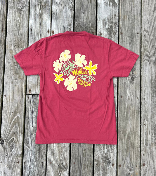 Tropical Flower Short Sleeve