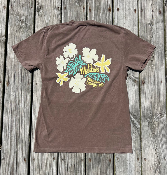 Tropical Flower Short Sleeve