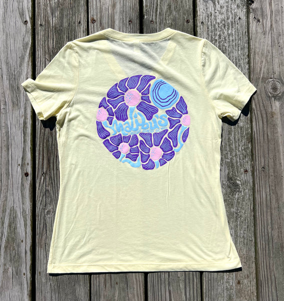 Kirk Flower Women’s V-Neck