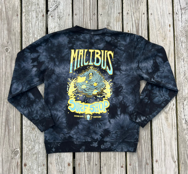 Pedro Wave Tie Dye Crewneck