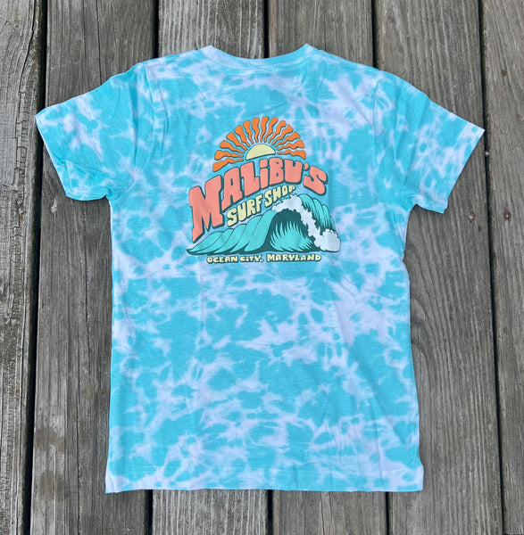 Youth Wave Tie-Dye Short Sleeve
