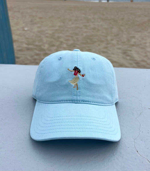 Hula Girl Dad Hat