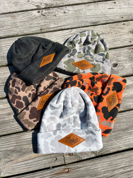 Diamond Camo Beanies