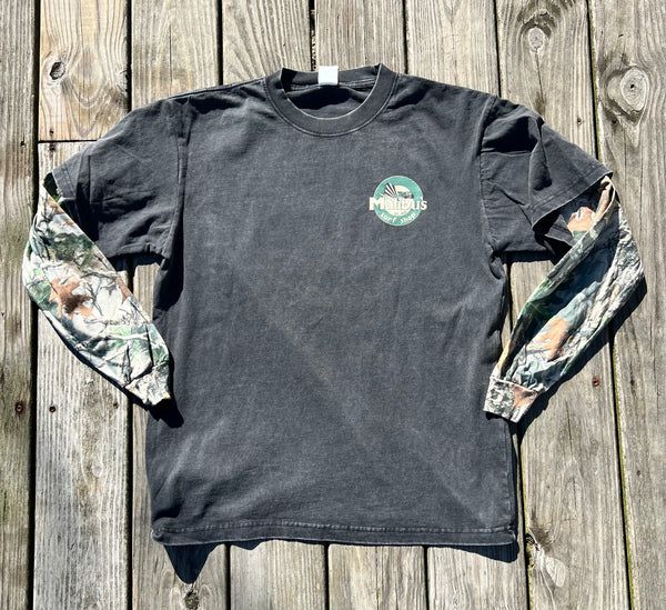 Circle Fin Camo Sleeve Tee