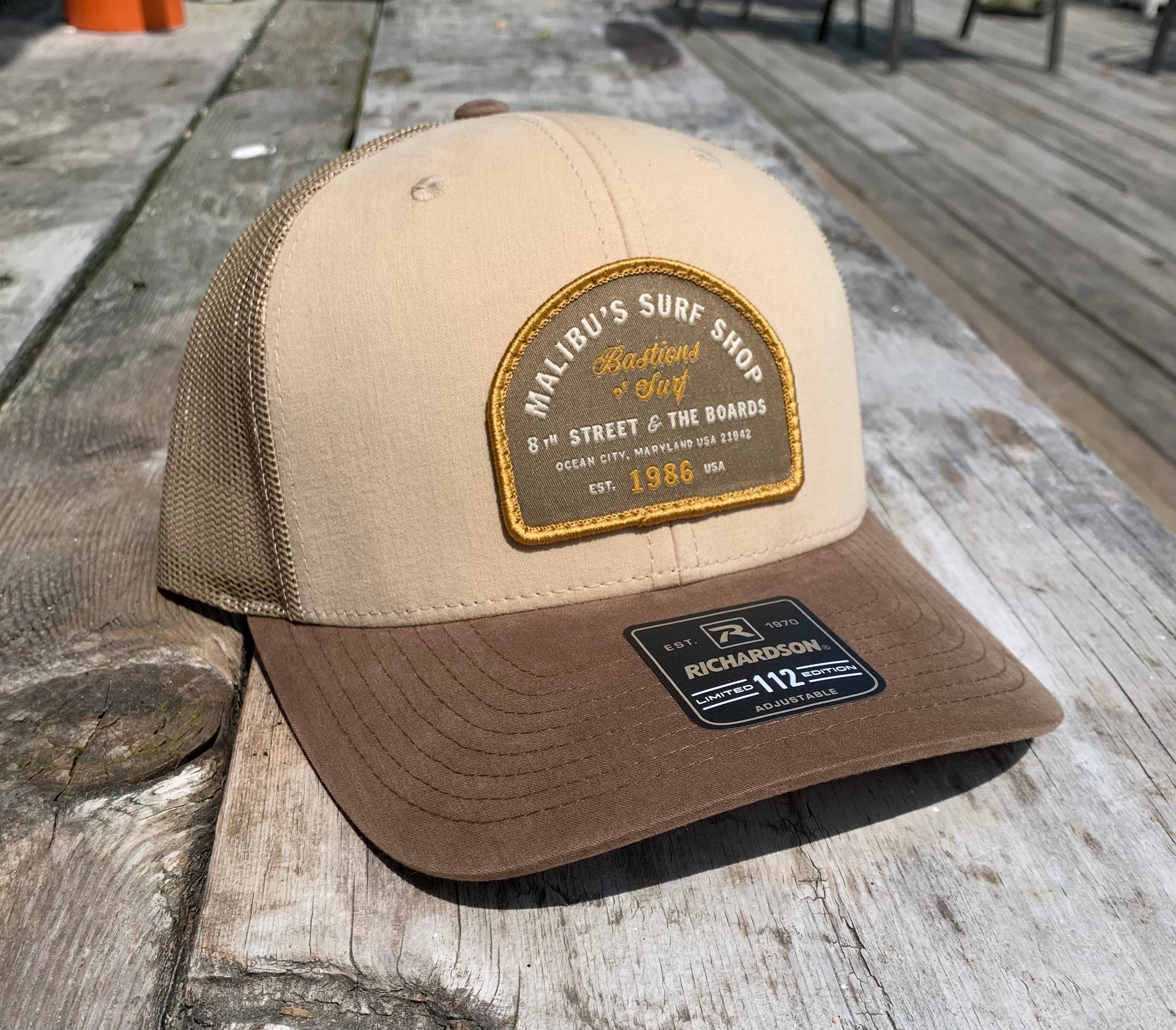 ヘザーブラウン Malibu’s Surf Shop フレーム付 MALIBU'S SURF SHOP – HeatherBrown