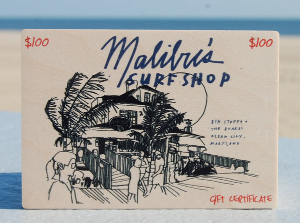 Malibu's Gift Cards