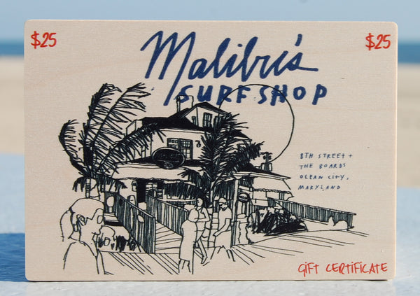 Malibu's Gift Cards